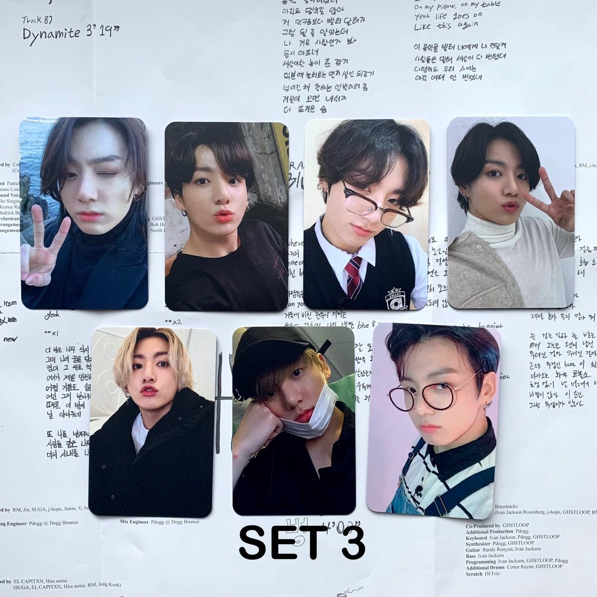 BTS OT7 Photocards Pack – SEVEN PATHS