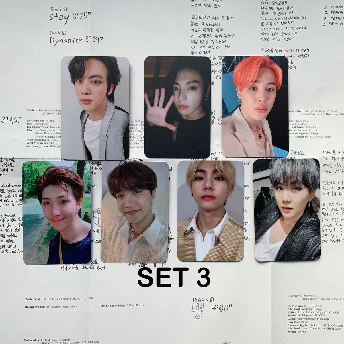 BTS OT7 Photocards Pack – SEVEN PATHS