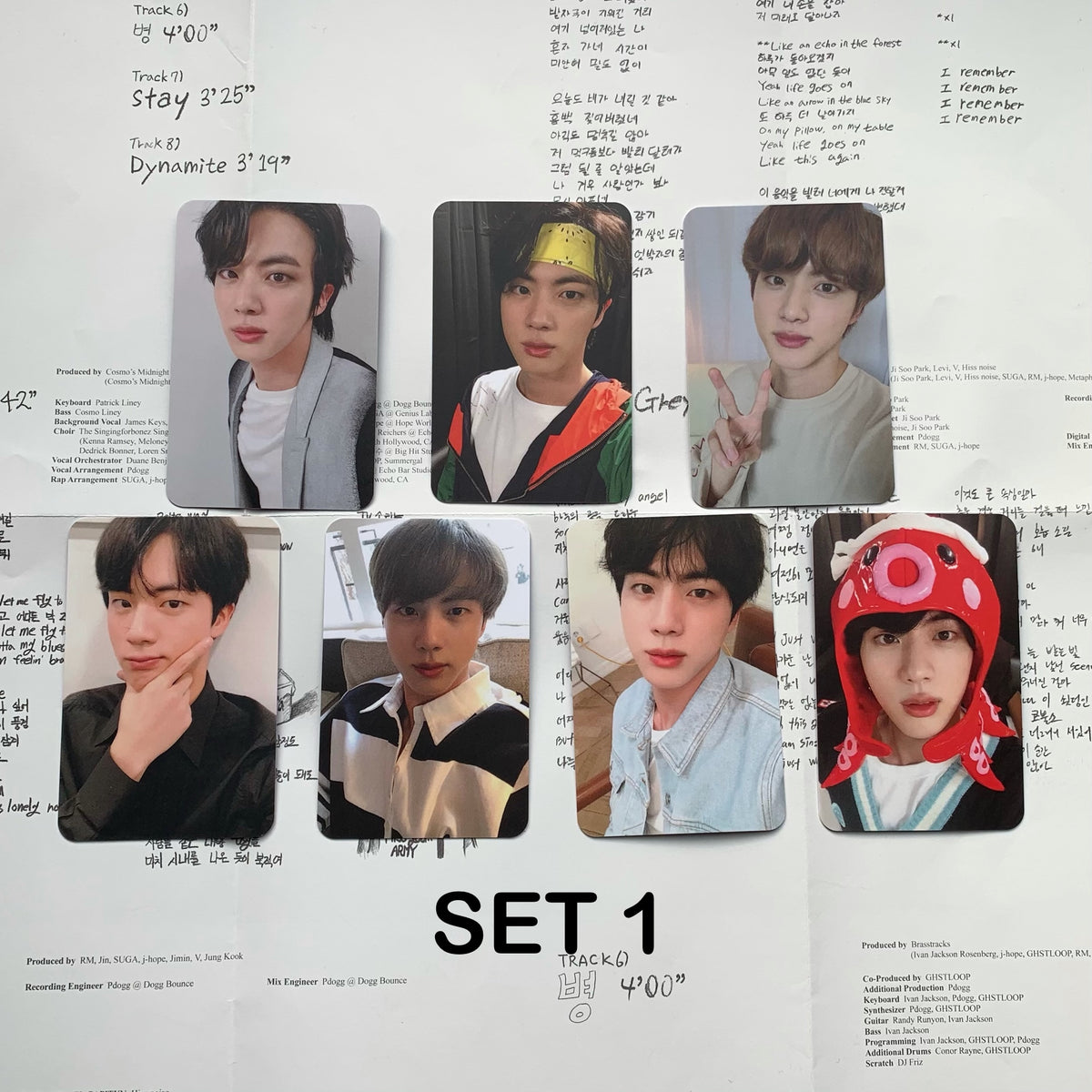 BTS OT7 Photocards Pack – SEVEN PATHS