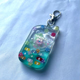 Spring Day Phone Shaker Keychain