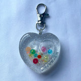 Daydream Heart Shaker Keychain