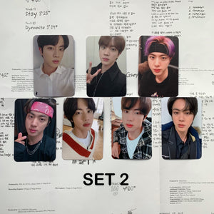 Seokjin Photocards Pack