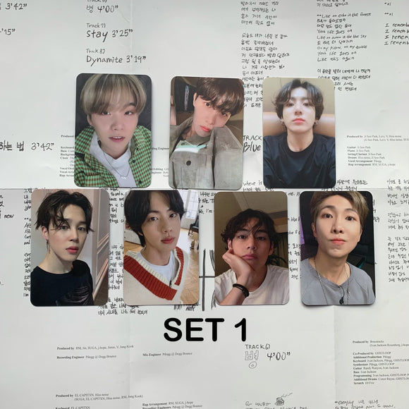 BTS OT7 Photocards Pack