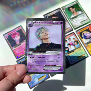 BTS Holo Game Cards