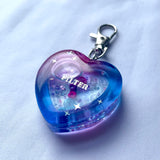 Filter Heart Shaker Keychain