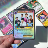 BTS Holo Game Cards