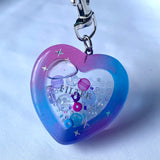 Filter Heart Shaker Keychain