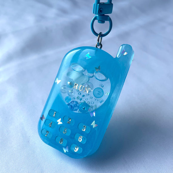 Run Phone Shaker Keychain