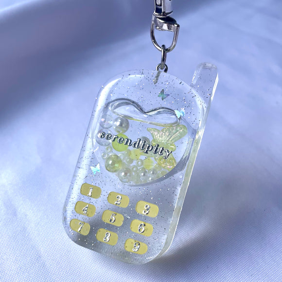 Serendipity Phone Shaker Keychain