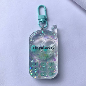 Singularity Phone Shaker Keychain