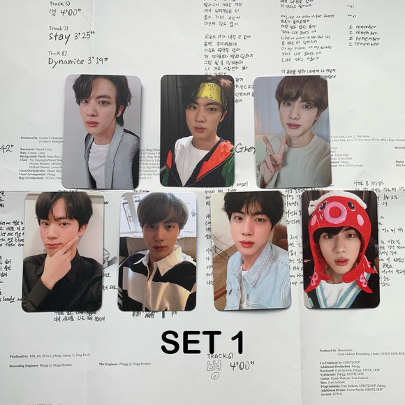 Seokjin Photocards Pack