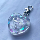 Taehyung Heart Shaker Keychain